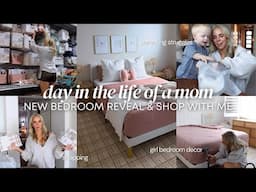 shop with me, parenting struggles + my daughter's bedroom reveal / Day In The Life of a Mom