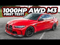 1000HP AWD M3 "Supercar Killer" FIRST TEST | 2.3s 0-60 MPH! (We Bought Another M3?!)