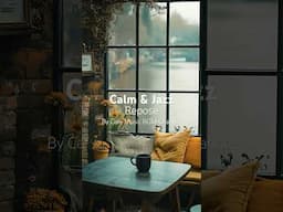 Step Into Stillness With a #JazzMusic and #CoffeeAroma Filling a #CozyRiverside Coffeehouse Corner