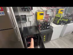 (Pre-Assembled) EG4 Enclosed Battery Rack | 3 Slot | Wheels Included