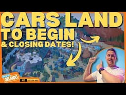 Walt Disney BREAKING NEWS Closing dates of Rivers Of America!!