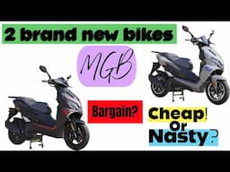 2 brand new bikes from MGB.  The all new MGB Cruise. Very cheap motoring!