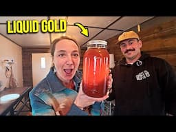 $100 of LIQUID GOLD!! Eve Kilcher recovers sweet treasure