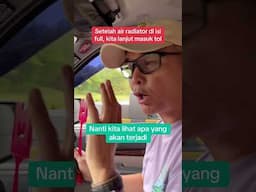 Coba jalan di tol dalam kondisi mobil beremasalah