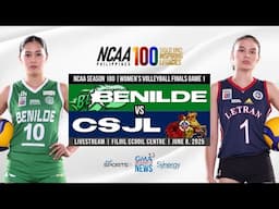 Benilde vs. Letran (Women's Volleyball Finals Game 1) | NCAA Season 100