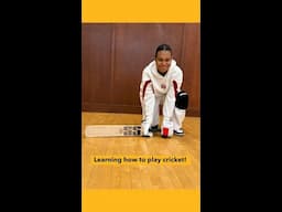Blind students learn how to play cricket!