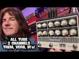 TONE KING IMPERIAL PREAMP - ALL TUBE, 2 CHANNELS, IR'S!