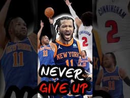 They Laughed. He Took Over. Jalen Brunson’s Legendary Night in Detroit