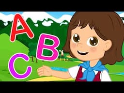 A-B-C  Apprendre l'Alphabet | Comptine Éducative avec @lesptitszamis