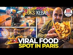 Trying the Most VIRAL KEBAB SPOT in FRANCE | FOOD VLOG | TFT