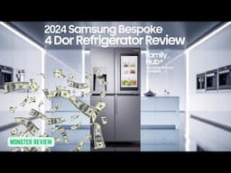 2024 Samsung Bespoke 4 Door Flex Refrigerator with Family Hub+ | Smart Fridge for Modern Kitchens
