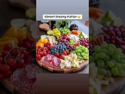 Vibrant Grazing Platter✨ #fruits #food #shorts