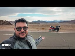 Tabas City To Neyshabur City | Pakistani In Iran | Story 100 | Solo Bike Ride