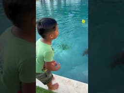 Big brother gets mad at sister for playing for a boy #shorts