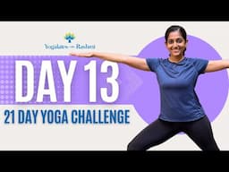 Day 13 | 21 Day Yogalates Challenge | Sides, Hips & Glutes Toning | Yogalates with Rashmi