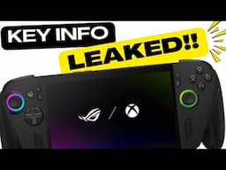 ROG Xbox Ally: Release Date and Price LEAKED!!