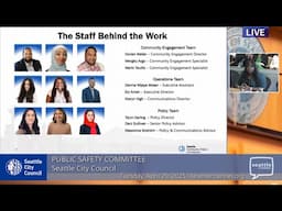 Public Safety Committee Meeting 4/29/2025