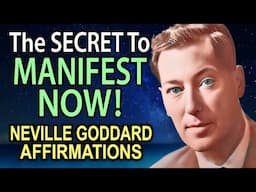 Neville's MONEY Secret! Powerful Wealth Affirmations While You Sleep - Meditation