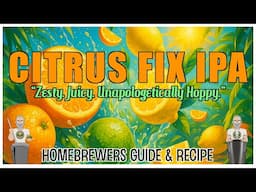 Citrus Fix IPA Recipe Plus Methods For HomeBrewers