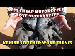 The Best Motorcycle Glove Kevlar Stitched Work Glove #bestmotorcycleglove