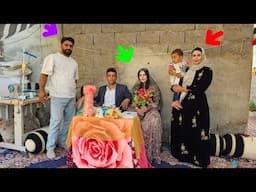 Nomadic wedding celebration: Parisa Ziba's sister's wedding and Saif Ella's invitation