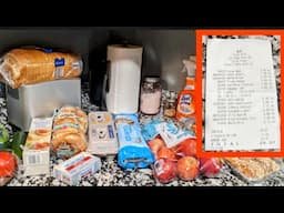 "REAL LIFE ON SOCIAL SECURITY". WHAT DID I GET FOR $24.97 at ALDI??
