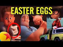 LOS INCREIBLES 2 EASTER EGGS | SECRETOS OCULTOS EN LA PELICULA