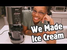 We Made Ice Cream (NINJA CREAMI)