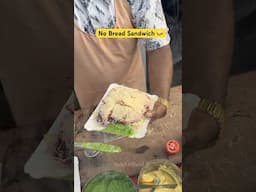 Bina Bread wala sandwich 🥳 Have you tried this 🙌 #ytshorts #sandwich #streetfood #trending