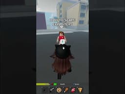 How To Scare Exploiters #roblox #shorts