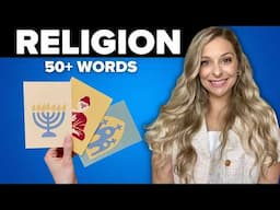 English Vocabulary about Religion | 50 Words you NEED to Know!