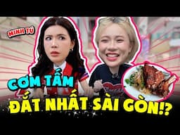 Rủ siêu mẫu Minh Tú trải nghiệm trà chiều, cơm tấm 200K đắt nhất Sài Gòn!? MisThy “cứng họng” vì!?