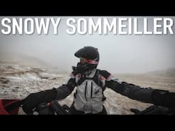 ADV Italy 5. 3000 meters up in the SNOW, on the Colle del Sommeiller