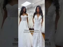 Soft pleats or floral appliqué?