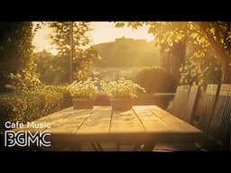 Golden Hour Garden Terrace ☀️ Relaxing Piano Ballads for Evening Calm & Reflection