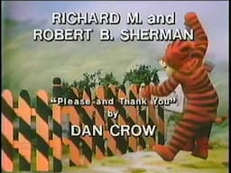 Welcome To Pooh Corner Lost Episode S1E57 Singing Helps the Work Along  End Credits Song