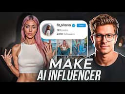 I Made AI Influencer like Aitana Lopez (AI Instagram Model)