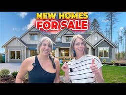 Inside Stunning New Homes in a Top Suburb of Seattle Washington!