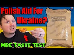 Ukrainian Army MRE (Polish Supplied) 24-Hour Ration 🇺🇦 UN/EU Aid Military Meal Ready To Eat Review