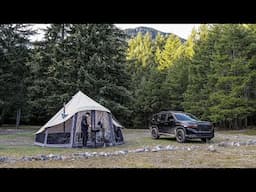 Felt like an Emperor with this Oversized KingCamp Khan 500 Canvas Bell Tent