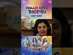 🎶 "Pidari Kovil Thoppu" is Streaming  and trending Turn up the volume and get into the #DesinguRaja2