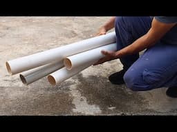 Como Economizar Dinheiro e Água Fazendo CALHA de Tubos em Casa