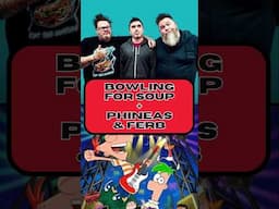 Bowling For Soup + Phineas and Ferb at WARPED TOUR 2025 #Shorts