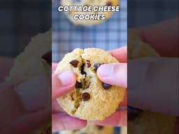 Cottage Cheese Chocolate Chip Cookies 🍪