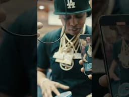 Jass Clutch cops new Slick Money label chain && AP #rap #hiphop #jewelry #custom #sme