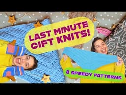 Last minute quick knits to gift 🌟