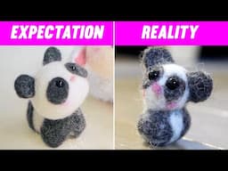 I Try Needle Felting.