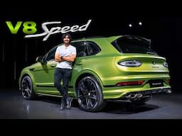 2025 Bentayga Speed First Look! Pure V8 & Akrapovic Exhaust!