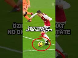 The Secret of Özil’s Shooting Technique 🚀