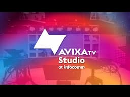 The AVIXA TV Studio at InfoComm 2025!
